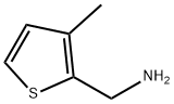 1-(3-メチル-2-チエニル)メタンアミン 化学構造式