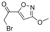 Ethanone, 2-bromo-1-(3-methoxy-5-isoxazolyl)- (9CI)|