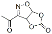 [1,3]Dioxolo[4,5-d]isoxazol-5-one, 3-acetyl-3a,6a-dihydro- (9CI),104169-02-0,结构式