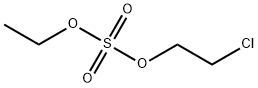 Sulfuric acid, 2-chloroethyl ethyl ester Struktur