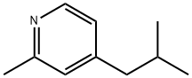Pyridine, 2-methyl-4-(2-methylpropyl)- (9CI) Struktur