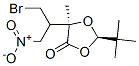 1,3-Dioxolan-4-one, 5-[1-(bromomethyl)-2-nitroethyl]-2-(1,1-dimethylet hyl)-5-methyl-, [2R-[2alpha,5beta(R*)]]-|