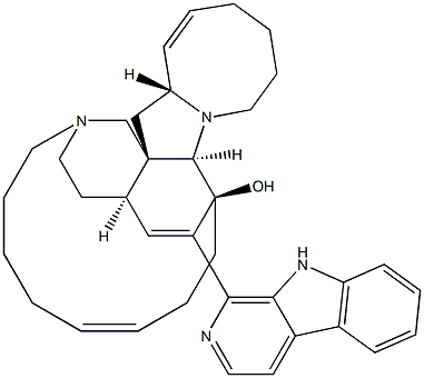 マンザミンA 化学構造式