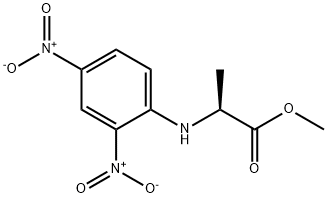 N-(2,4-DINITROPHENYL)-L-ALANINE METHYL ESTER Struktur