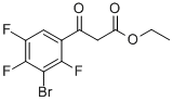 Ethyl 3-bromo-2,4,5-trifluorobenzoylacetate