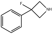 3-FLUORO-3-PHENYL-AZETIDINE Struktur