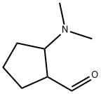 Cyclopentanecarboxaldehyde, 2-(dimethylamino)- (9CI) Structure