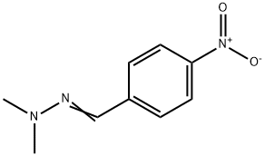 1,1-Dimethyl-2-(4-nitrobenzylidene)hydrazine Struktur
