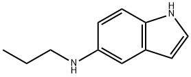 N-propyl-1H-indol-5-amine 化学構造式