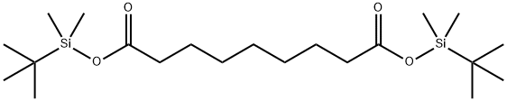 Nonanedioic acid, bis(tert-butyldimethylsilyl) ester 结构式