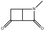 2-Azabicyclo[2.2.0]hexane-3,5-dione,2-methyl-(9CI) Structure