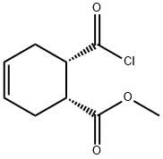 3-Cyclohexene-1-carboxylic acid, 6-(chlorocarbonyl)-, methyl ester, (1R-cis)- (9CI)|