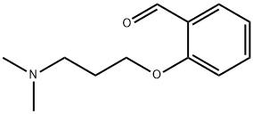 2-(3-二甲基氨基-丙氧基)苯甲醛, 10429-30-8, 结构式