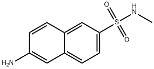 2-Naphthylamine-6-sulfonmethylamide Struktur