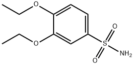 3,4-DIETHOXYBENZENESULFONAMIDE 结构式