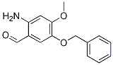 2-aMino-5-(benzyloxy)-4-Methoxybenzaldehyde 化学構造式