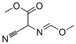 Acetic acid, cyano[(methoxymethylene)amino]-, methyl ester (9CI),104316-77-0,结构式