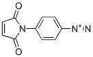 4-(2,5-dioxopyrrol-1-yl)benzenediazonium Structure