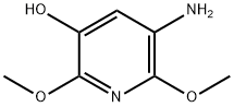 5-AMINO-2,6-DIMETHOXY-3-HYDROXYPYRIDINE Structure