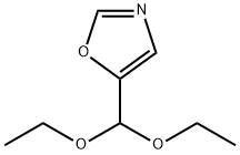 5-(二乙氧基甲基)恶唑, 104336-01-8, 结构式