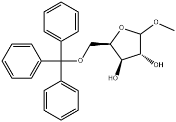 METHYL 5-O-TRITYL-D-XYLOFURANOSIDE,104371-03-1,结构式