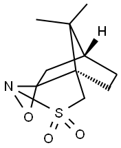 (2S,8aR)-(-)-(カンファリルスルホニル)オキサジリジン 化学構造式