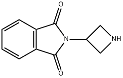2-(氮杂环丁烷-3-基)异吲哚啉-1,3-二酮,104390-83-2,结构式