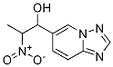1-([1,2,4]triazolo[1,5-a]pyridin-6-yl)-2-nitropropan-1-ol 化学構造式