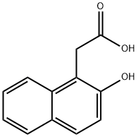 (2-羟基-1-萘基)乙酸, 10441-45-9, 结构式