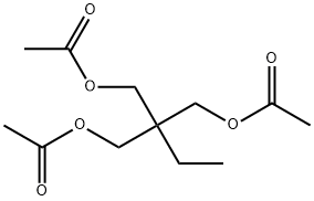 2-Ethyl-2-(acetoxymethyl)-1,3-propanediol diacetate 结构式