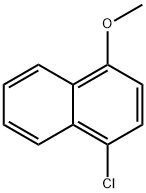 4-Chloro-1-methoxynaphthalene Structure