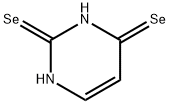 1H-pyrimidine-2,4-diselone 结构式