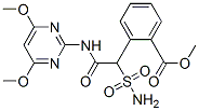 104466-83-3 methyl 2-[(4,6-dimethoxypyrimidin-2-yl)carbamoylsulfamoylmethyl]benzoa te