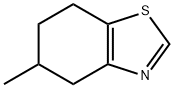 Benzothiazole,  4,5,6,7-tetrahydro-5-methyl- Structure
