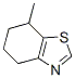 Benzothiazole,  4,5,6,7-tetrahydro-7-methyl- 化学構造式