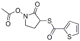 3-(2-thienoylthio)-2-oxo-1-pyrrolidinyl acetic acid,104473-04-3,结构式