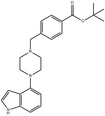 4-[[4-(1H-인돌-4-일)-1-피페라지닐]메틸]벤조산tert-부틸에스테르