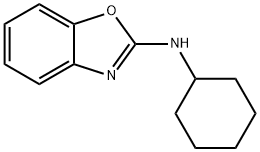 N-Cyclohexyl-2-benzoxazolamine 结构式