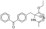 N-Acetyl-α-cyano-p-benzoyl-D,L-phenylalanine, Ethyl Ester|N-乙酰基-4-苯甲酰基-ALPHA-氰基-DL-苯丙氨酸乙酯