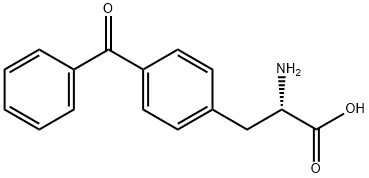 4-苯甲酰基-L-苯基丙氨酸,104504-45-2,结构式