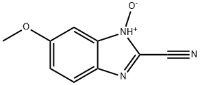 1H-Benzimidazole-2-carbonitrile,5-methoxy-,N-oxide(9CI) Structure