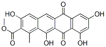 6,11-Dihydro-3,8,10,12-tetrahydroxy-1-methyl-6,11-dioxo-2-naphthacenecarboxylic acid methyl ester|