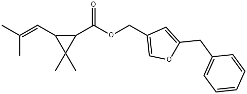苄蚨菊酯,10453-86-8,结构式