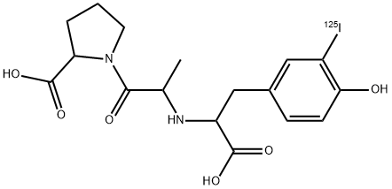 N-(1(S)-carboxy-(4-hydroxy-3-iodophenyl)ethyl)-alanylproline|