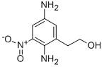 4-Amino-3-nitro-5-beta-hydroxyethylaniline,104535-30-0,结构式
