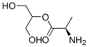 D-Alanine, 2-hydroxy-1-(hydroxymethyl)ethyl ester (9CI) Struktur