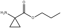 1-氨基环丙烷-1-羧酸丙酯,104544-05-0,结构式