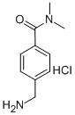 4-AMINOMETHYL-N,N-DIMETHYL-BENZAMIDE HCL 化学構造式