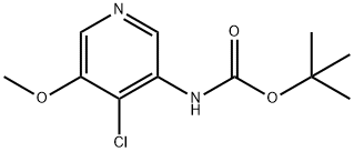 tert-Butyl 4-chloro-5-methoxypyridin-3-ylcarbamate price.