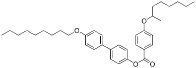 4-[(1-Methylheptyl)oxy]benzoic acid 4'-(nonyloxy)biphenyl-4-yl ester|